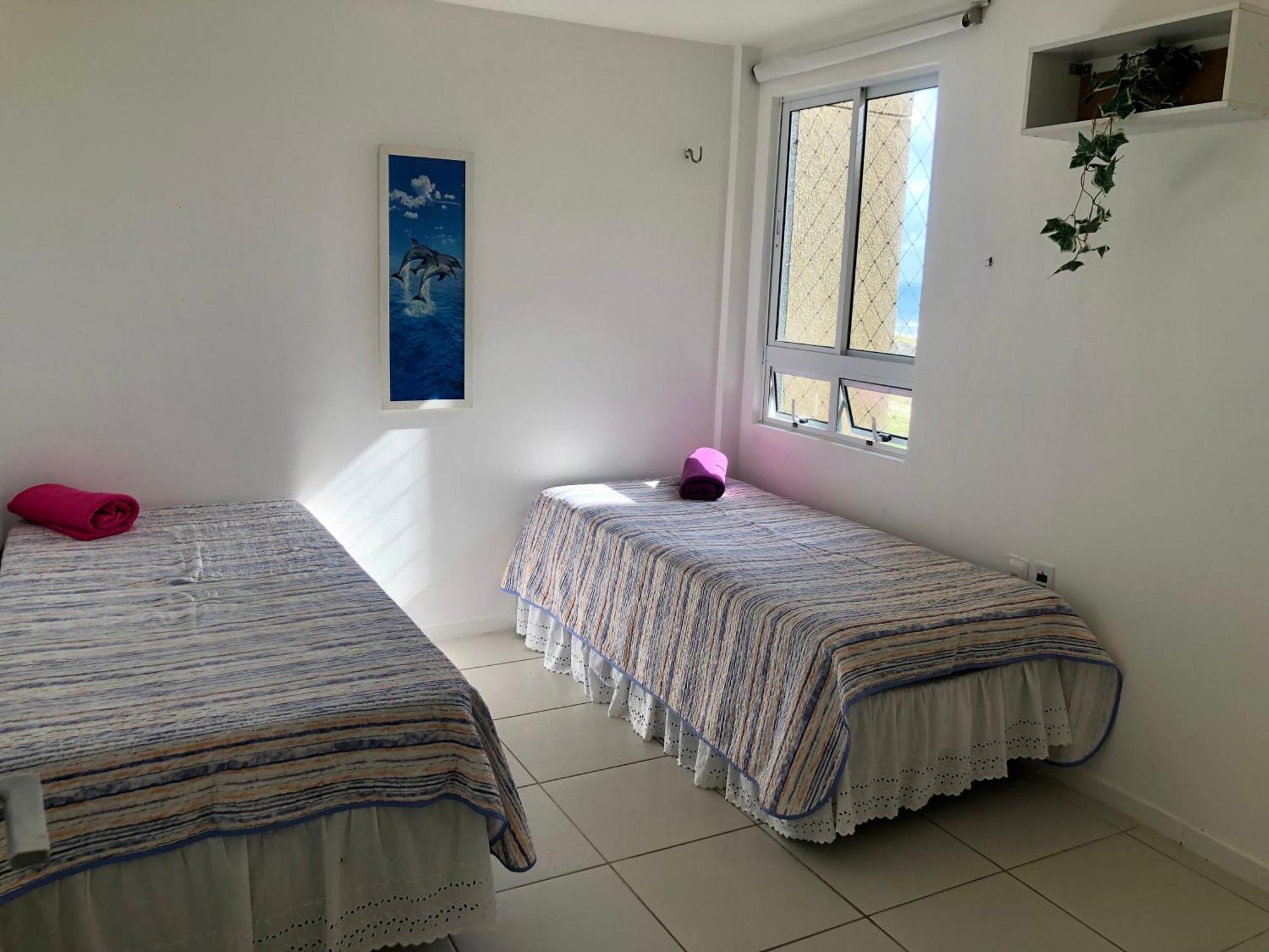 Apartamento Vista Total Do Mar Uma Cobertura A 400M Do Beach Park No Porto Das Dunas Aquiraz Condominio Terramaris Piscina Ampla Parque Infantil Sauna Estacionamento Privado エクステリア 写真